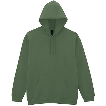 Gildan Softstyle GD067 Military Green Hoodie