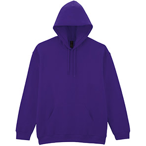 Gildan Softstyle GD067 Purple Hoodie 4XL