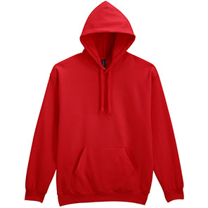 Gildan Softstyle GD067 Red Hoodie 5XL