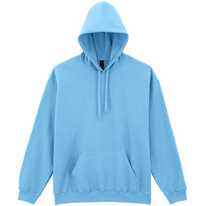 Gildan Softstyle GD067 Sky Blue Hoodie 4XL