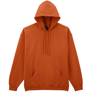 Gildan Softstyle GD067 Texas Orange Hoodie 4XL