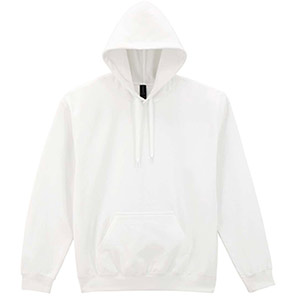 Gildan Softstyle GD067 White Hoodie XS