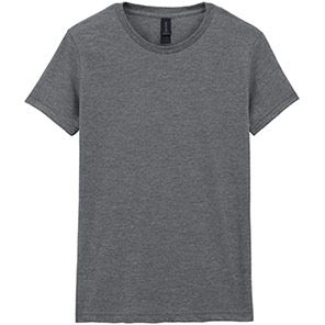 Gildan Softstyle GD072 Women’s Graphite Heather T-Shirt 3XL