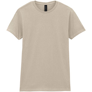 Gildan Softstyle GD072 Women’s Sand T-Shirt 3XL