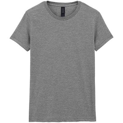 Gildan Softstyle GD072 Women’s Sport Grey T-Shirt