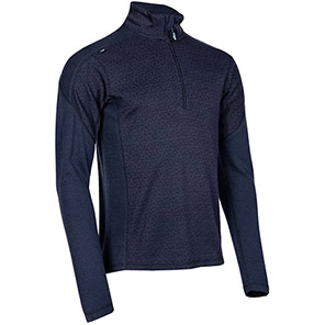 Sioen Pro Landor 300M Navy/Blue Arc-Flash Quarter-Zip Sweatshirt
