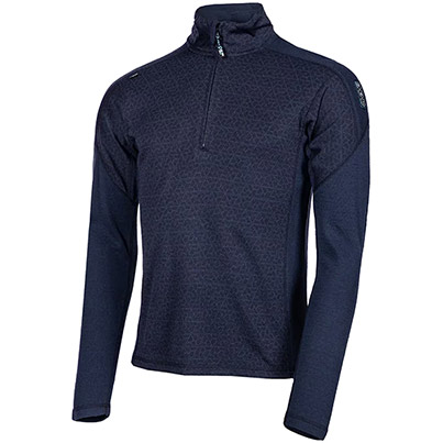 Sioen Pro Landor 300M Navy/Blue Arc-Flash Quarter-Zip Sweatshirt