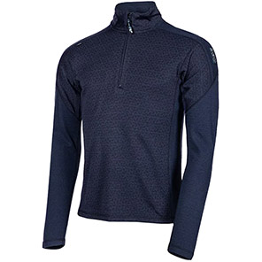 Sioen Pro Landor 300M Navy/Blue Arc-Flash Quarter-Zip Sweatshirt
