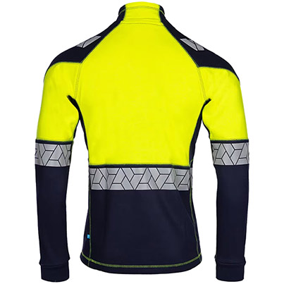 Sioen Pro Neko 410M Navy/Yellow Hi-Vis Arc-Flash Sweatshirt