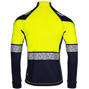 Sioen Pro Neko 410M Navy/Yellow Hi-Vis Arc-Flash Sweatshirt