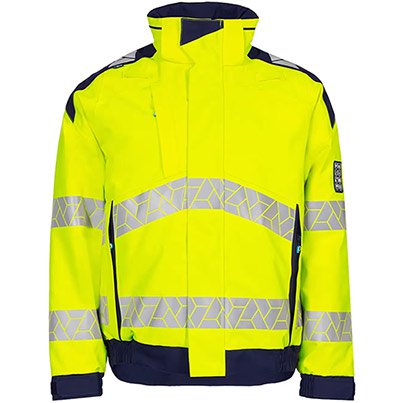 Sioen Pro Berlox 723M Yellow/Blue Hi-Vis Arc-Flash Winter Jacket