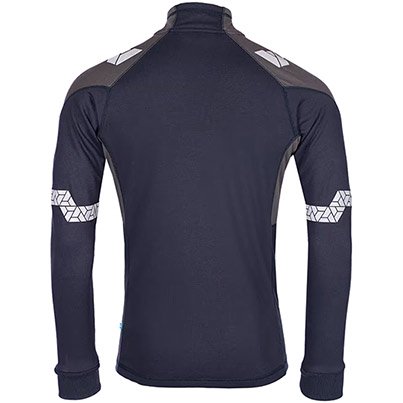 Sioen Pro Nadi 400M Navy/Anthracite Grey Arc-Flash Half-Zip Sweatshirt