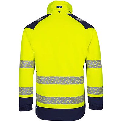 Sioen Pro Wemrox 724M Yellow/Navy Hi-Vis Arc-Flash Winter Jacket