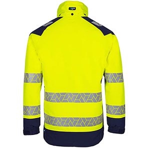 Sioen Pro Wemrox 724M Yellow/Navy Hi-Vis Arc-Flash Winter Jacket