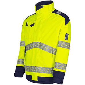 Sioen Pro Wemrox 724M Yellow/Navy Hi-Vis Arc-Flash Winter Jacket