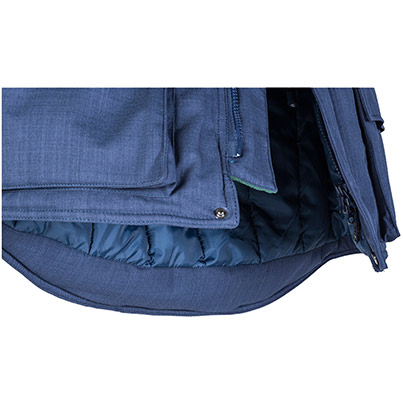 Flexitog Hi-Glo 40 Xtreme Navy/Yellow Freezer Jacket