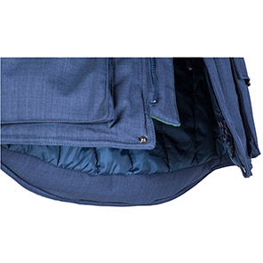 Flexitog Hi-Glo 40 Xtreme Navy/Yellow Freezer Jacket