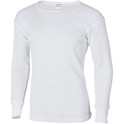 Flexitog White Thermal Long-Sleeve Base-Layer Top