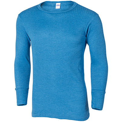 Flexitog Blue Thermal Long-Sleeve Base-Layer Top