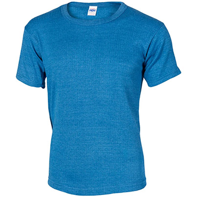 Flexitog Blue Short-Sleeve Thermal Baselayer Vest