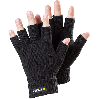 Ejendals Tegera 790 Black Fingerless Gloves