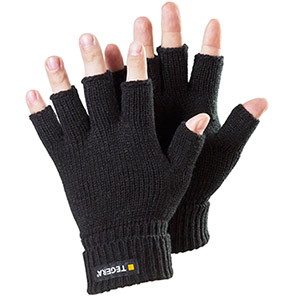 Ejendals Tegera 790 Black Fingerless Gloves 10