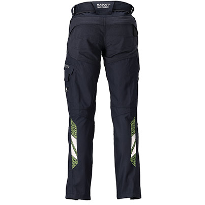 MASCOT ACCELERATE MULTISAFE 21578 Women’s Navy/Yellow Arc-Flash Trousers