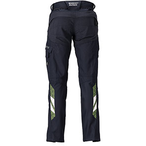 MASCOT ACCELERATE MULTISAFE 21578 Women’s Navy/Yellow Arc-Flash Trousers