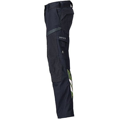 MASCOT ACCELERATE MULTISAFE 21578 Women’s Navy/Yellow Arc-Flash Trousers