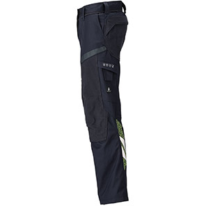 MASCOT ACCELERATE MULTISAFE 21578 Women’s Navy/Yellow Arc-Flash Trousers