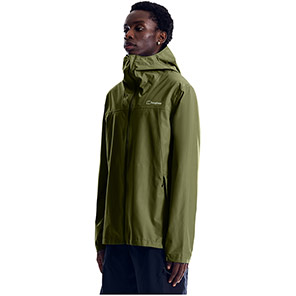 Berghaus Deluge Pro 3.0 Men’s Cheviot Green Waterproof Shell Jacket