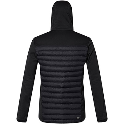 Berghaus Vaskye Hybrid Men's Black/Dusk Insulated Hooded Jacket