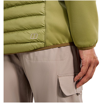 Berghaus Vaskye Hybrid Men's Dapple Green Insulated Hooded Jacket