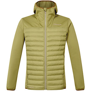 Berghaus Vaskye Hybrid Men's Dapple Green Insulated Hooded Jacket S