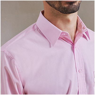 Premier PR200 Pink Poplin Shirt