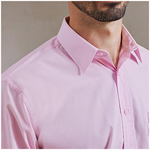 Premier PR200 Pink Poplin Shirt