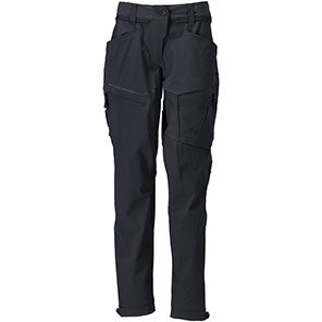 MASCOT CUSTOMIZED 22058 Women’s Navy Work Trousers 28R