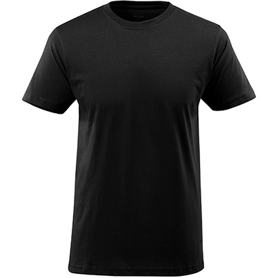 MASCOT CROSSOVER Calais 51579 Men’s Black Cotton T-Shirt