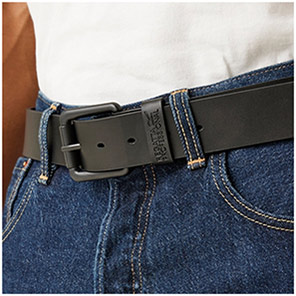 Regatta Pro TRP139 Black Leather Belt
