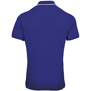 Premier Coolchecker PR618 Royal Blue/White Polo Shirt