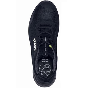 uvex 1 Sport Black Wide-Fit S1PS Safety Shoes