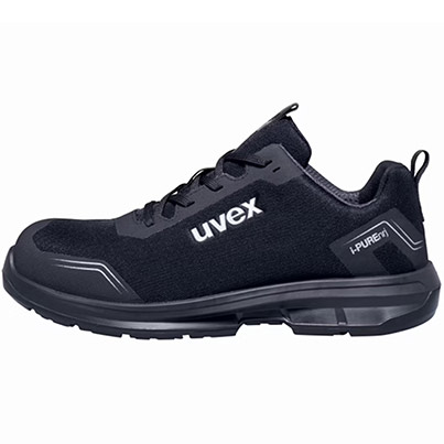 uvex 1 Sport Black Wide-Fit S1PS Safety Shoes