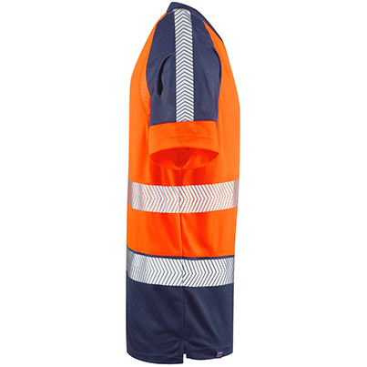 Leo EcoViz Forda Unisex Orange Hi-Vis T-Shirt