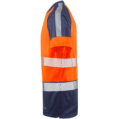 Leo EcoViz Forda Unisex Orange Hi-Vis T-Shirt