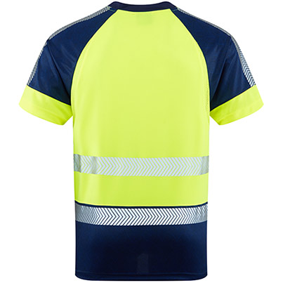 Leo EcoViz Forda Unisex Yellow Hi-Vis T-Shirt