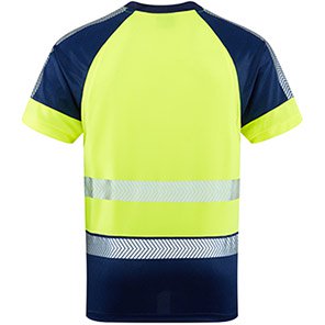Leo EcoViz Forda Unisex Yellow Hi-Vis T-Shirt