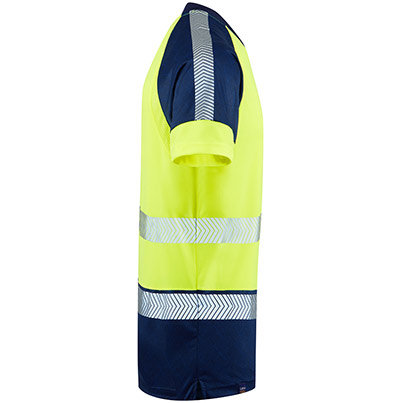 Leo EcoViz Forda Unisex Yellow Hi-Vis T-Shirt