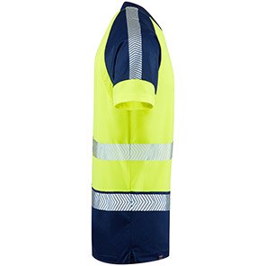 Leo EcoViz Forda Unisex Yellow Hi-Vis T-Shirt