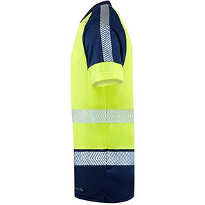 Leo EcoViz Forda Unisex Yellow Hi-Vis T-Shirt