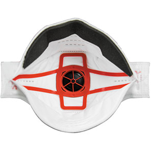 JSP Springfit Typhoon Valve 435ML FFP3 Face Mask (Box of 10)